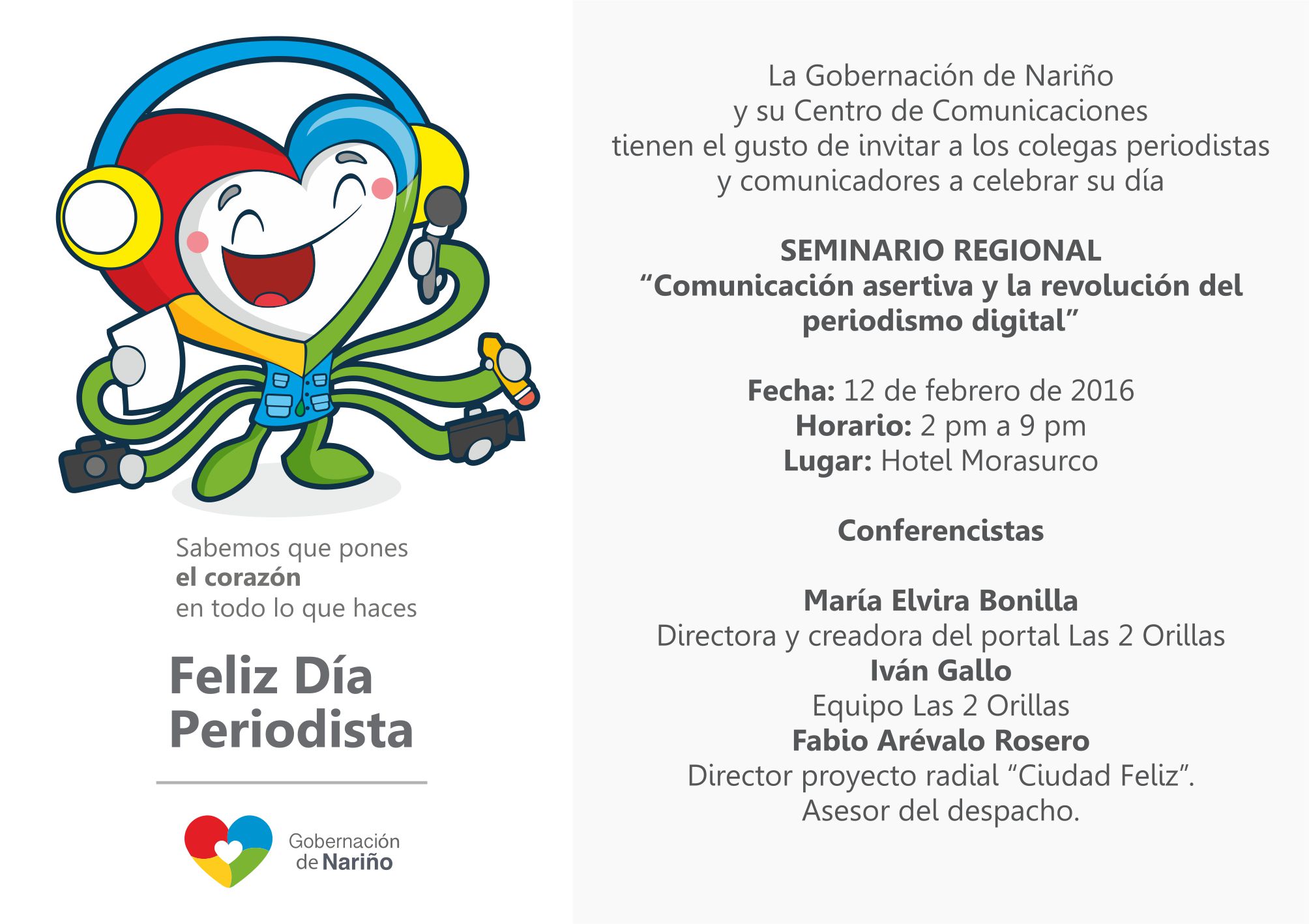 DIA DEL PERIODISTA 2016