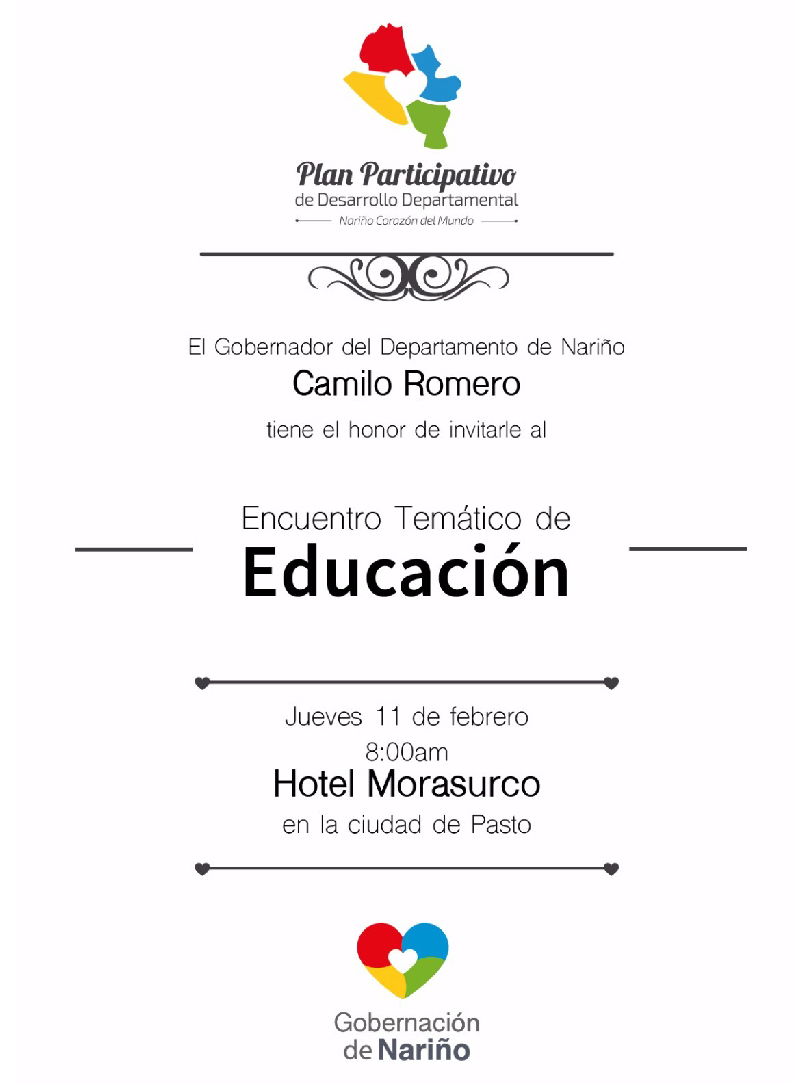 MESA TEMÁTICA EDUCACIÓN