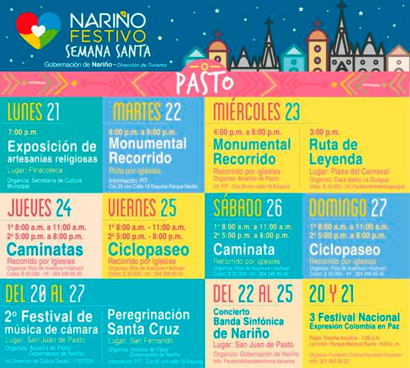 NARIÑO FESTIVO SEMANA SANTA