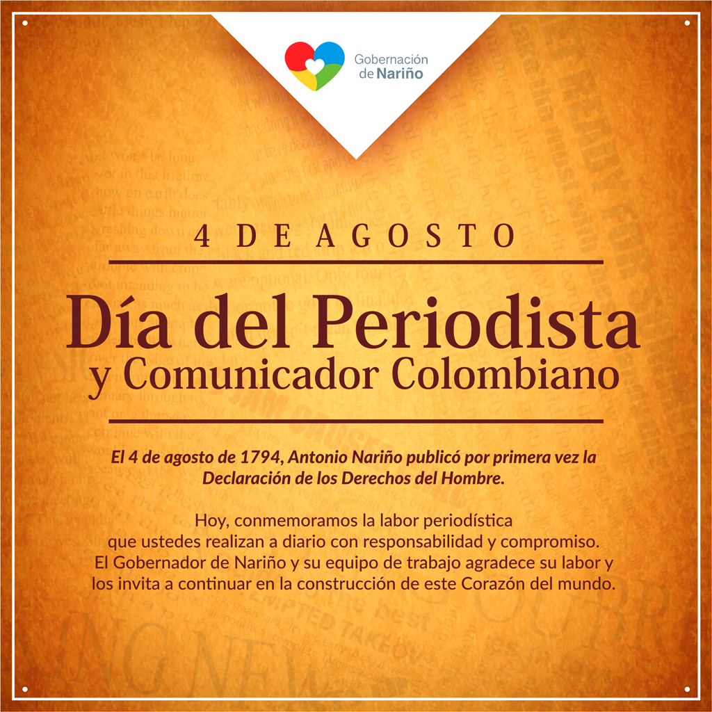 DÍA PERIODISTA